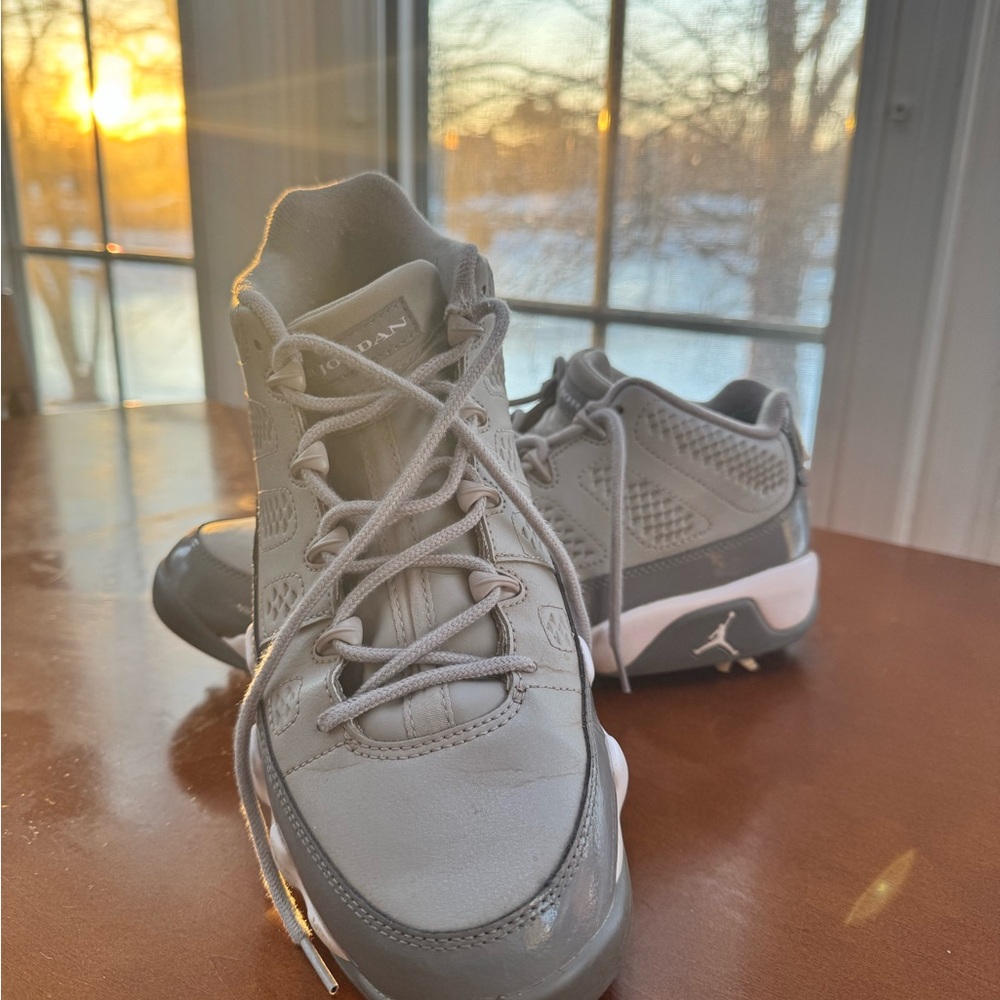 Jordan 9 Grey Golf Shoes size 10